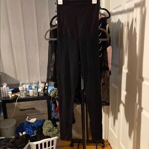 Women's Black maternity tights